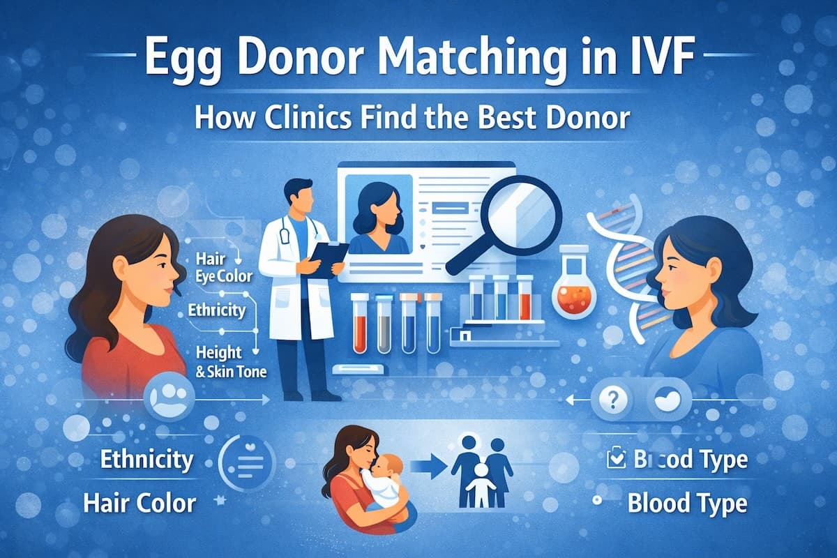 Ægdonor match i IVF: Hvordan klinikker finde den bedste donor til dig